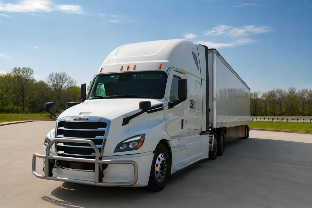 Transportation services by Custom Freight LLC truck delivery